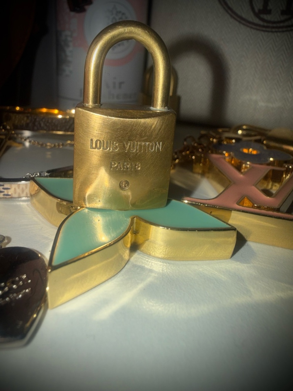 Authentic Vintage LV Padlock (ONLY-NO KEY)